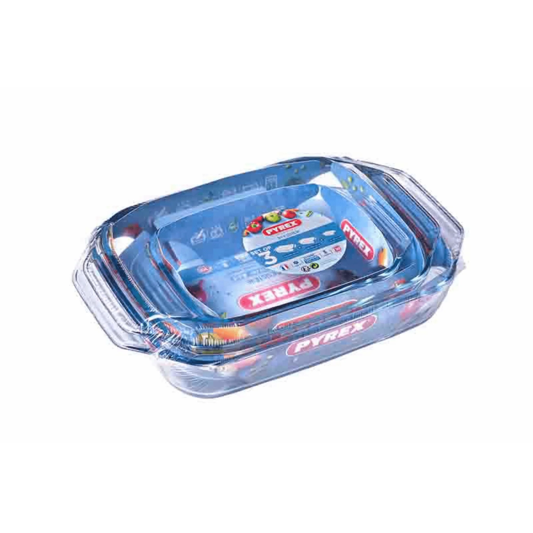 French PYREX Roasting Pans
