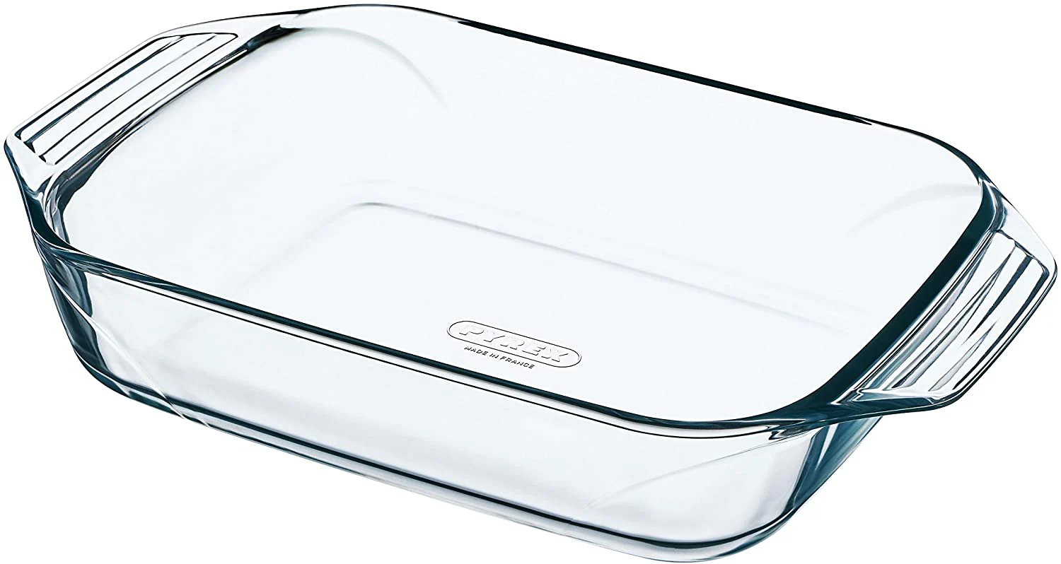 Roasting Pan - French Borosilicate PYREX - Easy Grip - 31 x 20 cm - Image 4